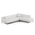 Abisko 113_ Right L-Shaped Sectional - Quartz White