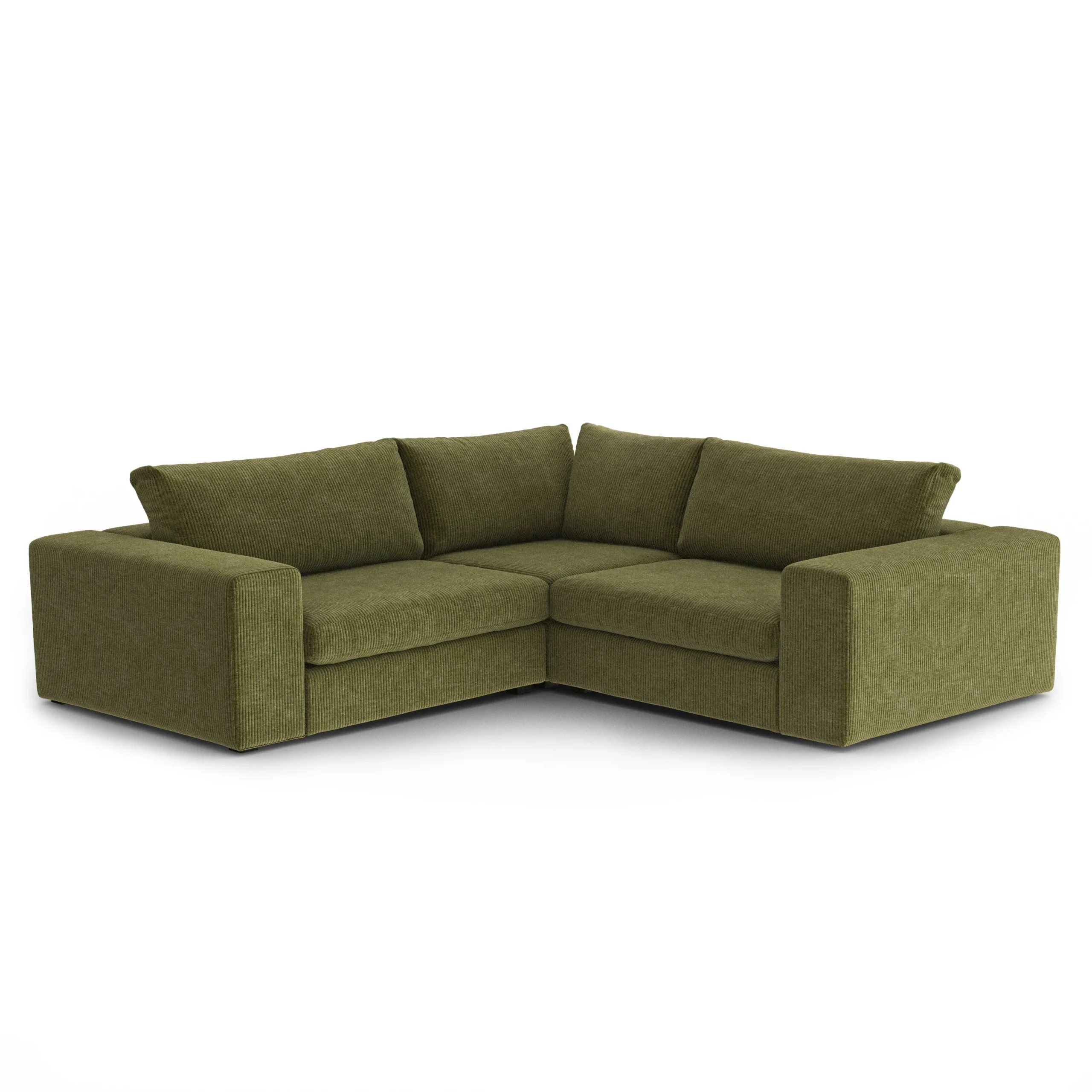 Beta 94_ Modular Corner Sectional - Cypress Green - Image 2
