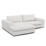 Beta 98_ Modular Left Chaise Sectional - Quartz White