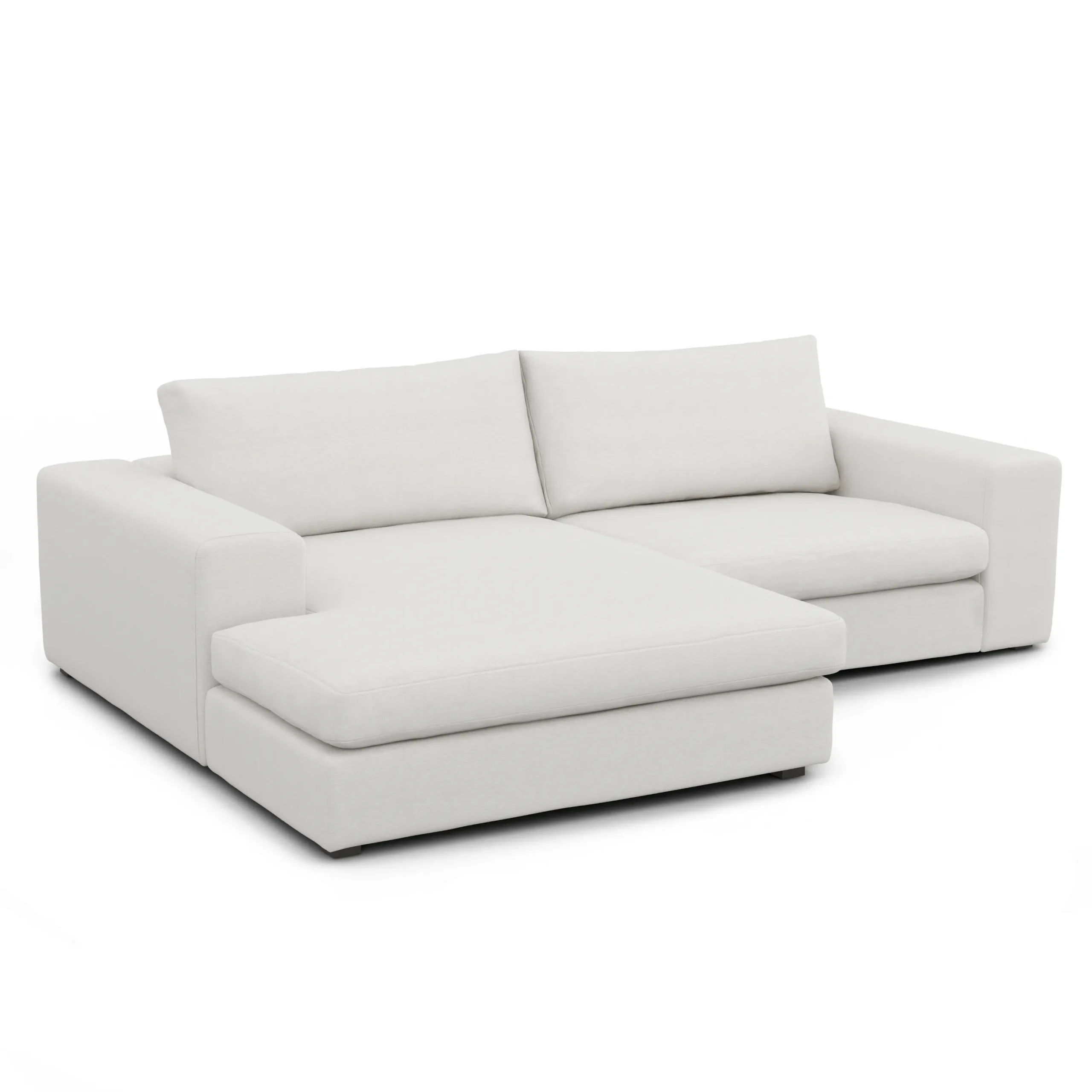 Beta 98_ Modular Left Chaise Sectional - Quartz White - Image 2