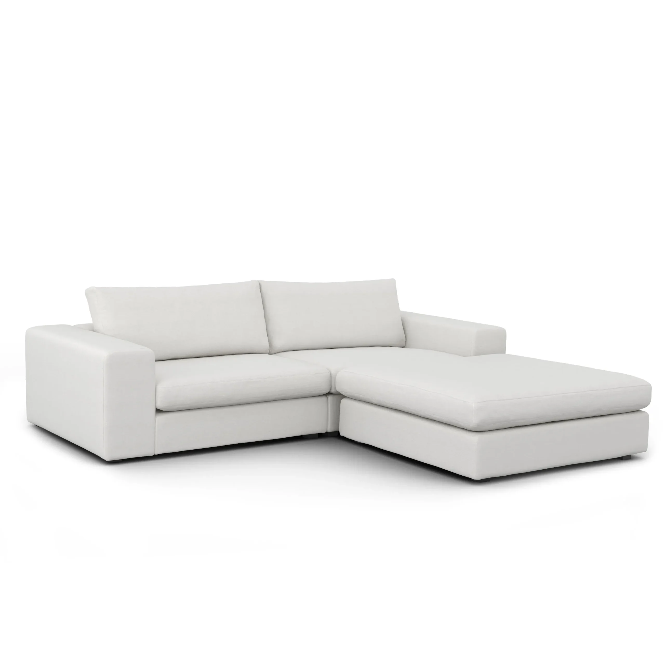 Beta 98_ Modular Sectional - Quartz White - Image 2