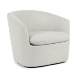 Turoy 32.5_ Swivel Lounge Chair - Wicklow Gray