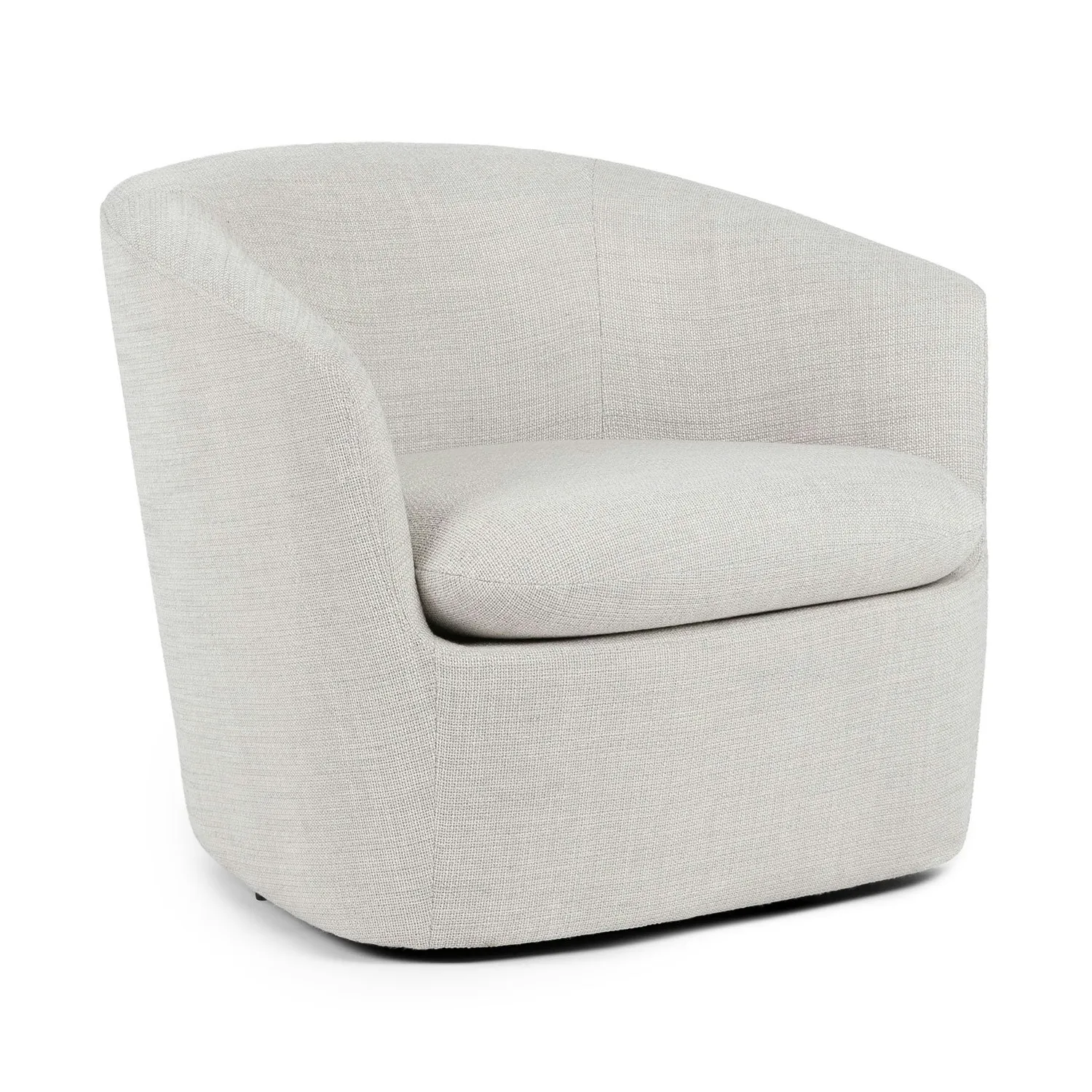 Turoy 32.5_ Swivel Lounge Chair - Wicklow Gray - Image 10