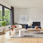 Turoy 32.5_ Swivel Lounge Chair - Ivory Bouclé