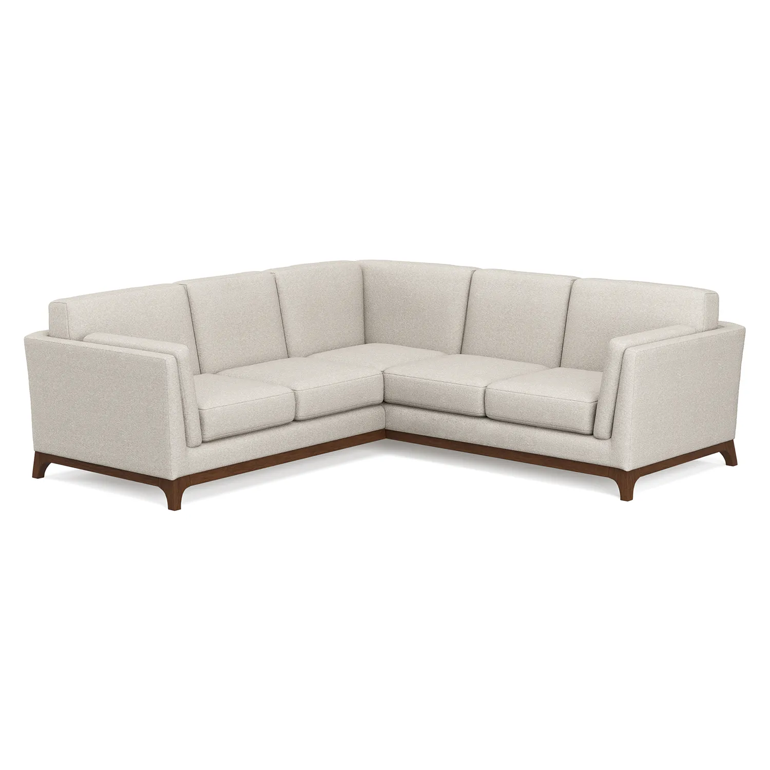 Ceni 88_ Corner Sectional - Chalk Gray - Image 2