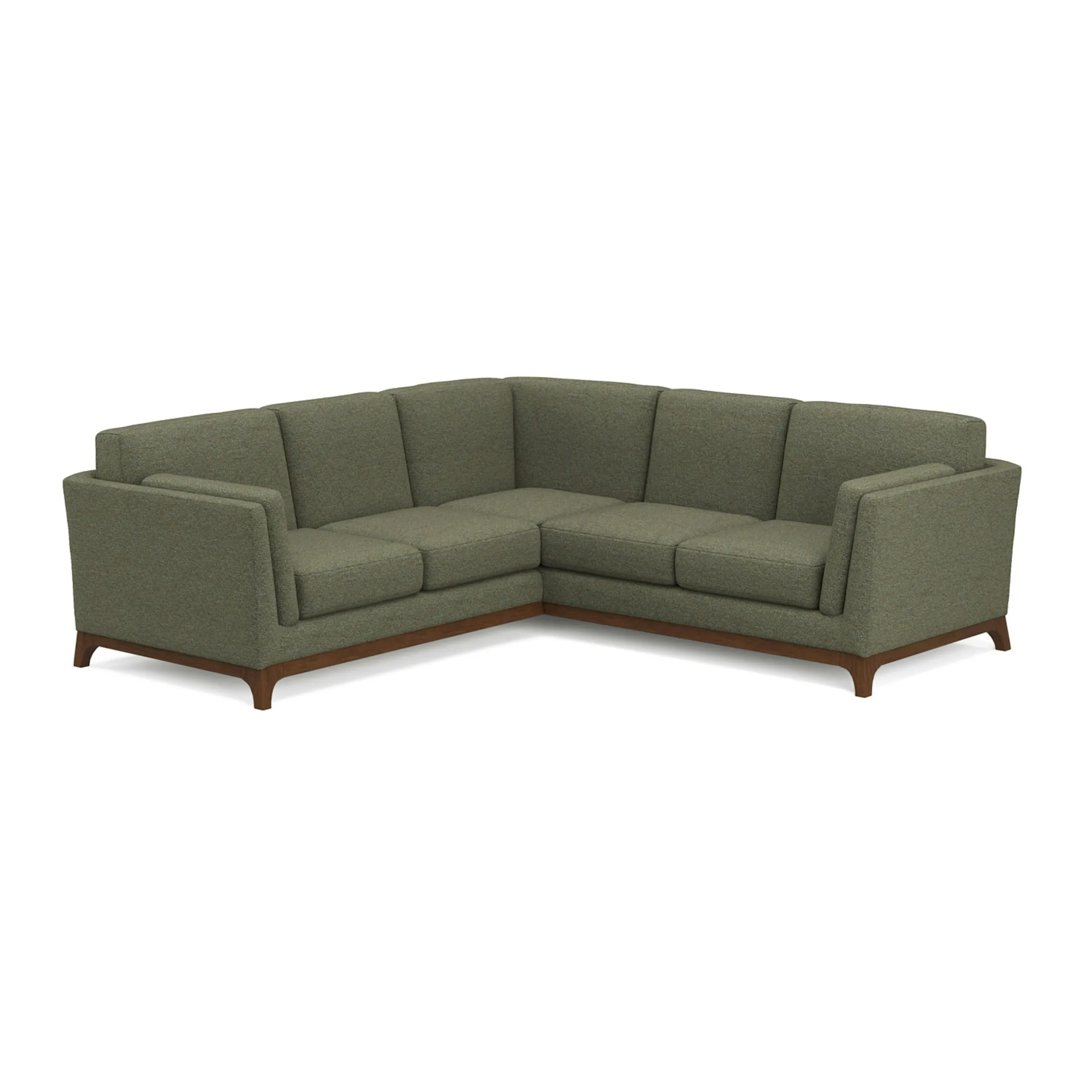 Ceni 88_ Corner Sectional - Hemlock Green - Image 2