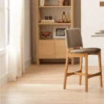 Nosh Counter Stool - Oak and Ratine Brown