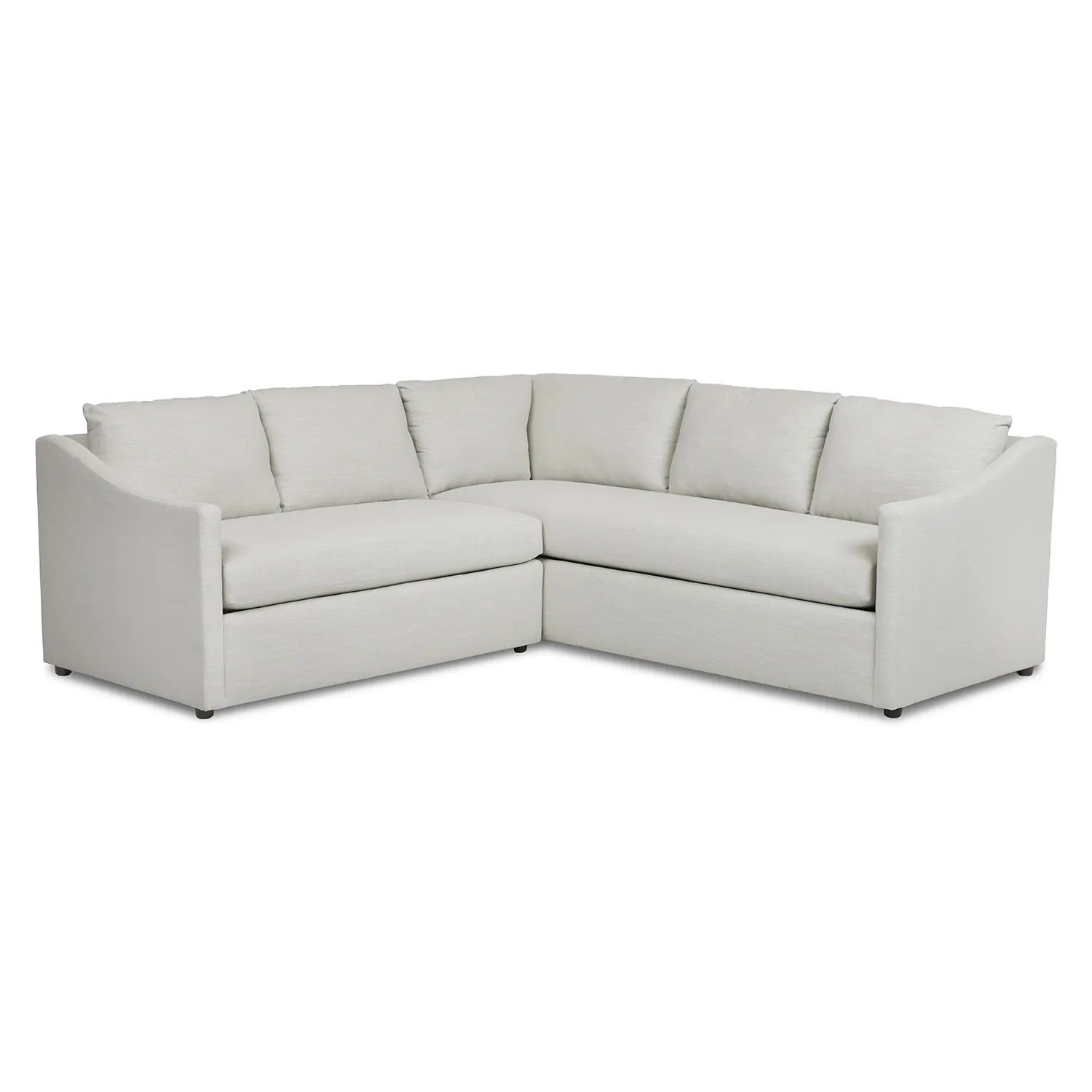 Landry 91_ Corner Sectional - Napa Dove - Image 2