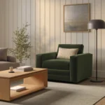 Riley 42_ Grand Velvet Swivel Chair - Hale Fir Green