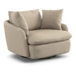 Leigh 47" Grand Swivel Lounge Chair
