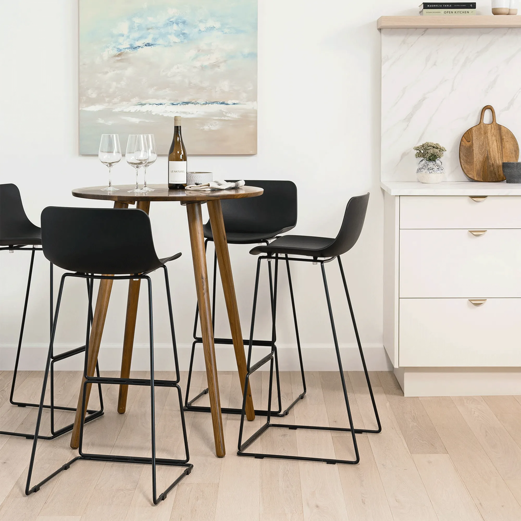 Anco Counter Stool - Black