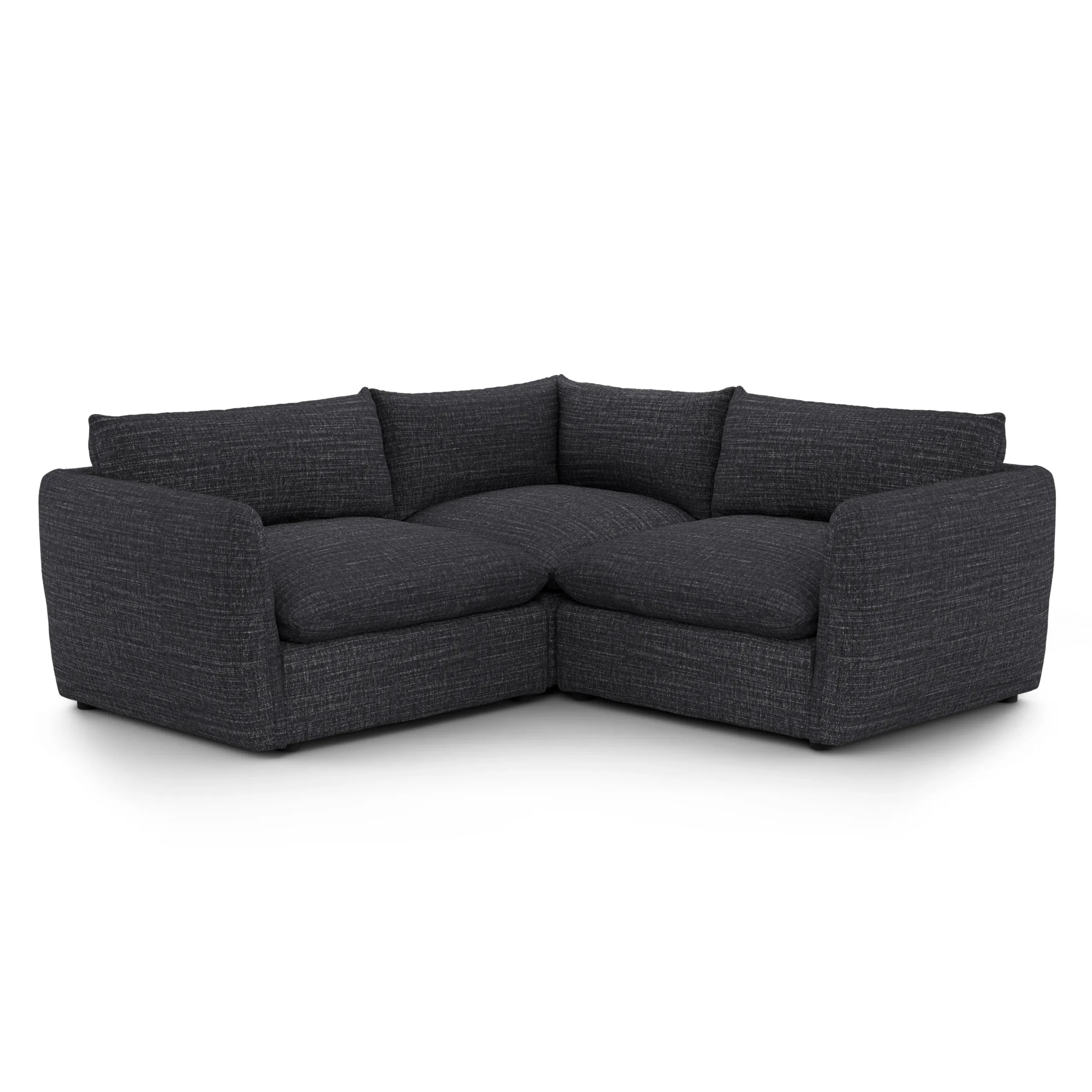 Leigh 87_ Modular Corner Sectional - Napa Charcoal - Image 2