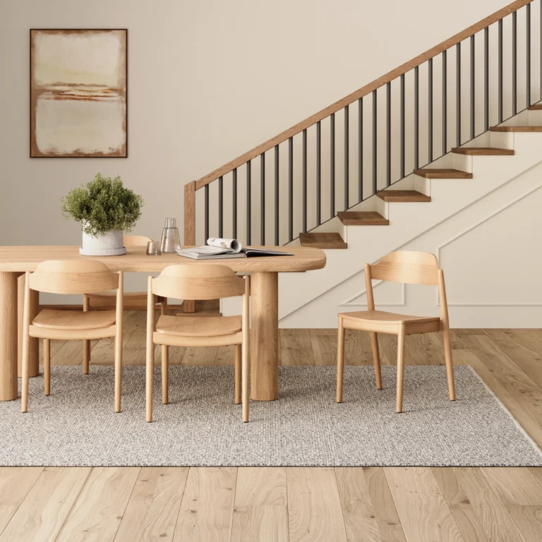 Sylvo Stackable Dining Chair - White Oak
