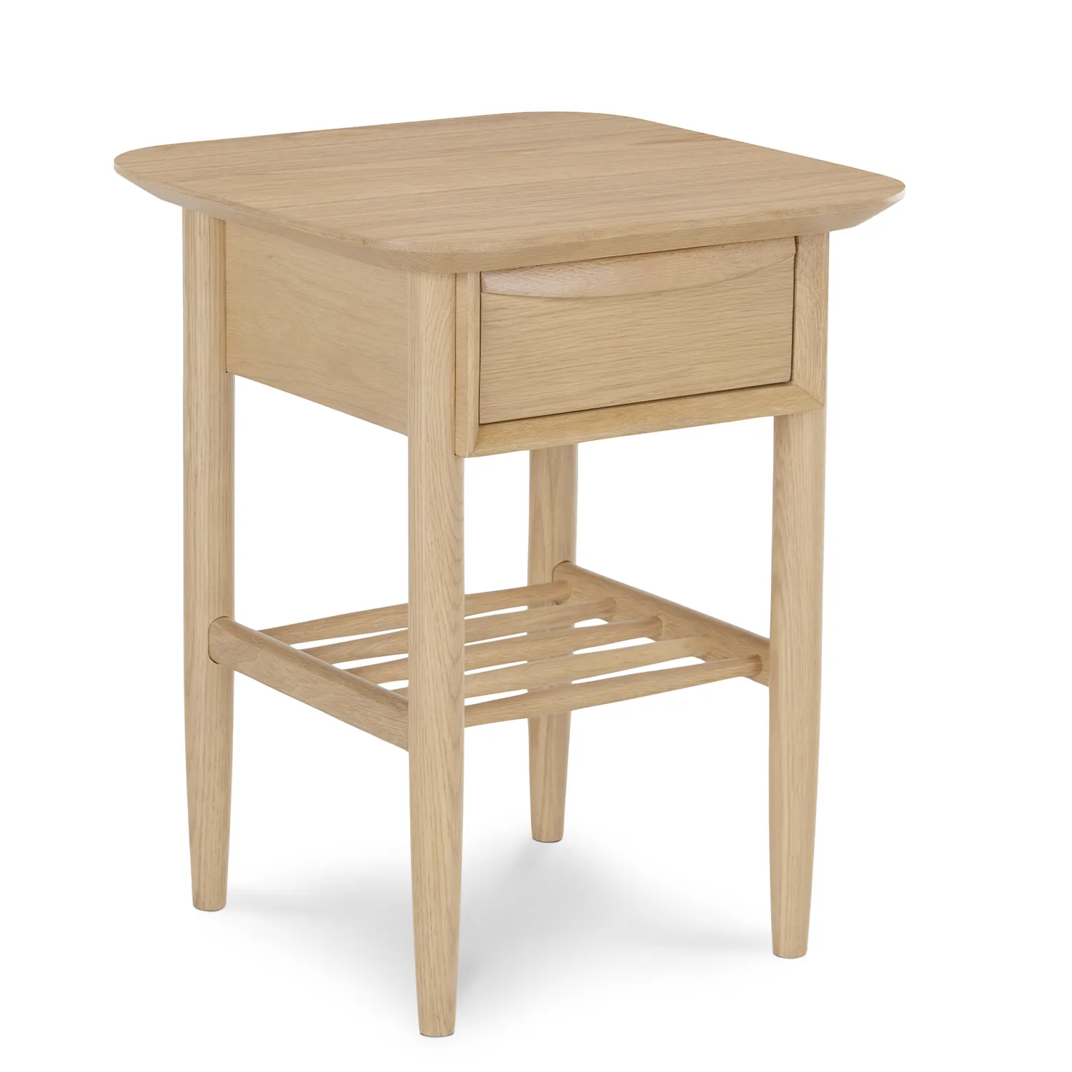 Lenia Storage Side Table - White Oak - Image 10
