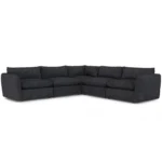 Leigh 126_ Modular Corner Sectional - Napa Charcoal