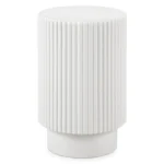 Nordens Concrete Side Table - Soft White