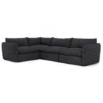 Leigh 126_ Modular L Sectional - Napa Charcoal