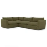 Leigh 126_ Modular L Sectional - Napa Moss
