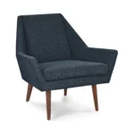 Angle 33_ Lounge Chair - Denim Blue
