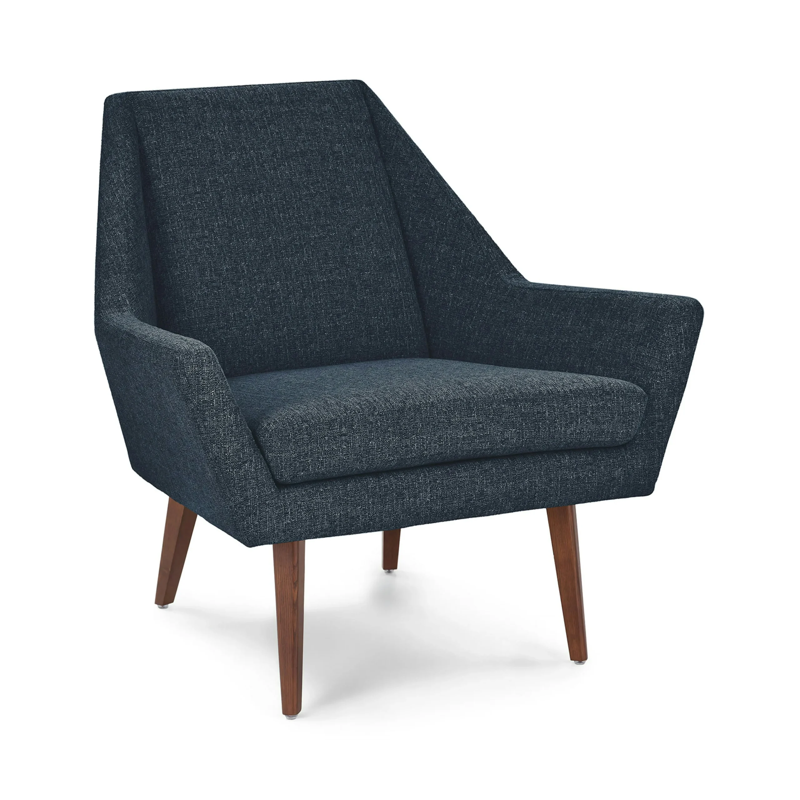 Angle 33_ Lounge Chair - Denim Blue - Image 3