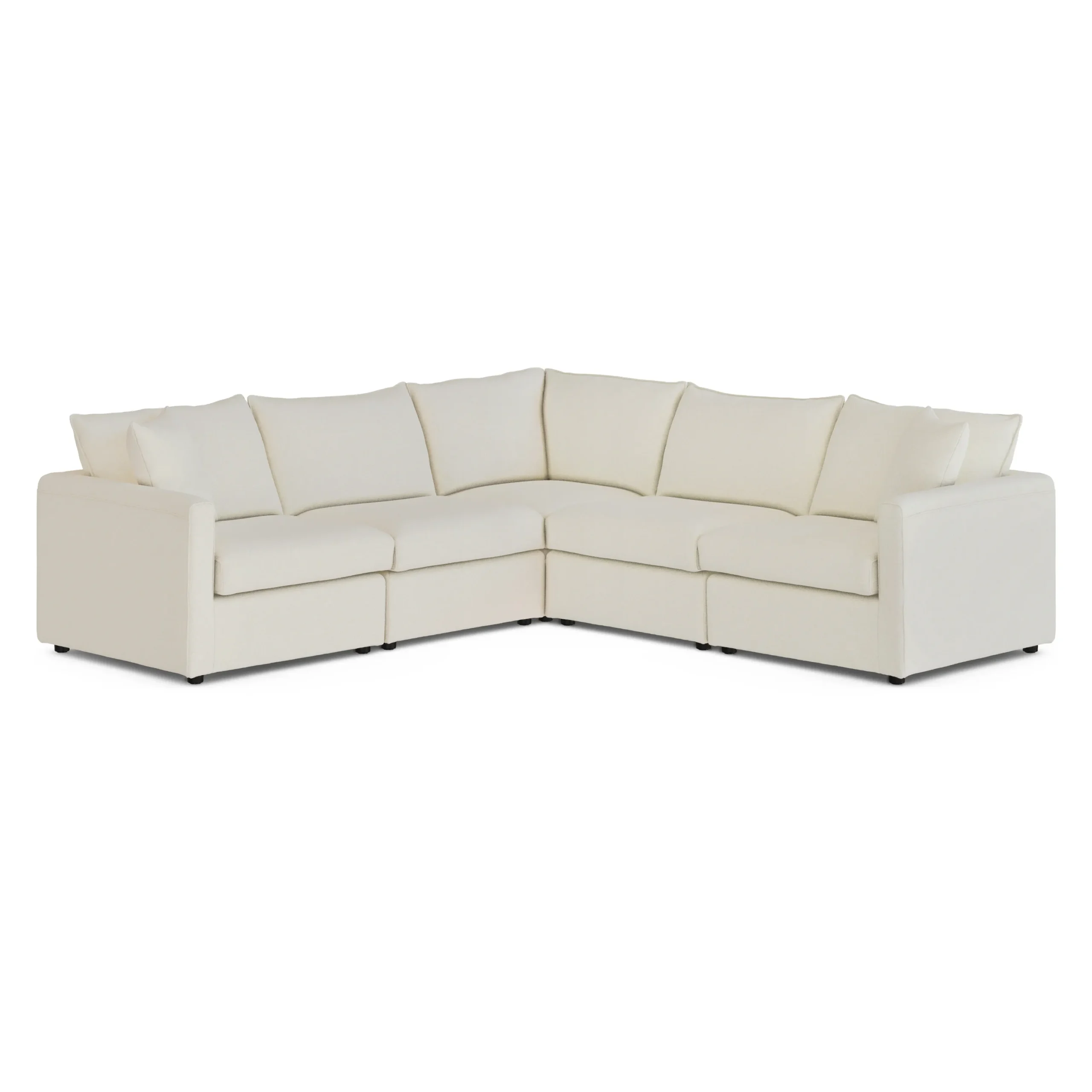 Lenae 105.5_ Corner Sectional - Savoy Ivory - Image 2
