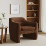 Eleanor 34_ Velvet Lounge Chair - Hale Earth