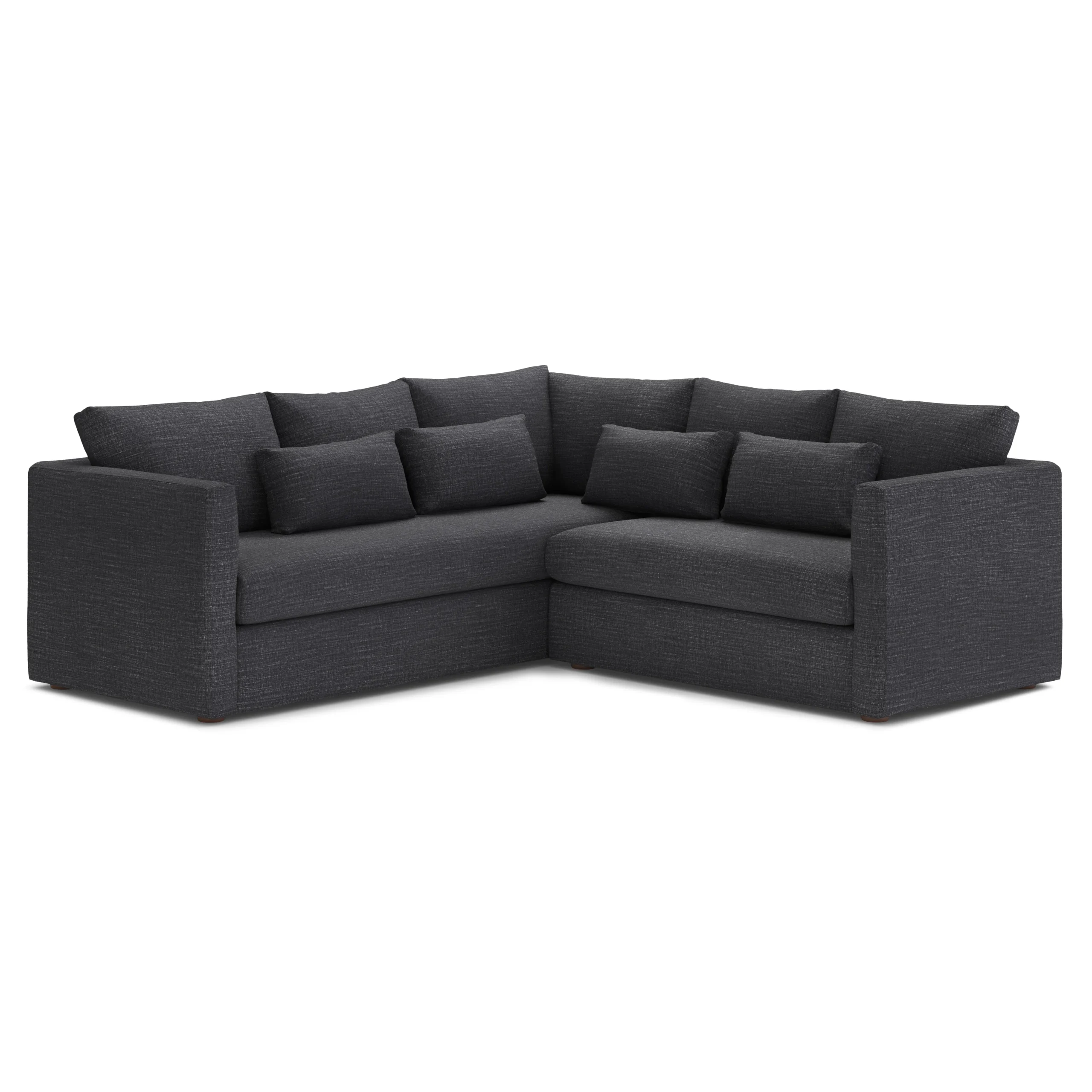 Marina 92_ Corner Sectional - Napa Charcoal - Image 2