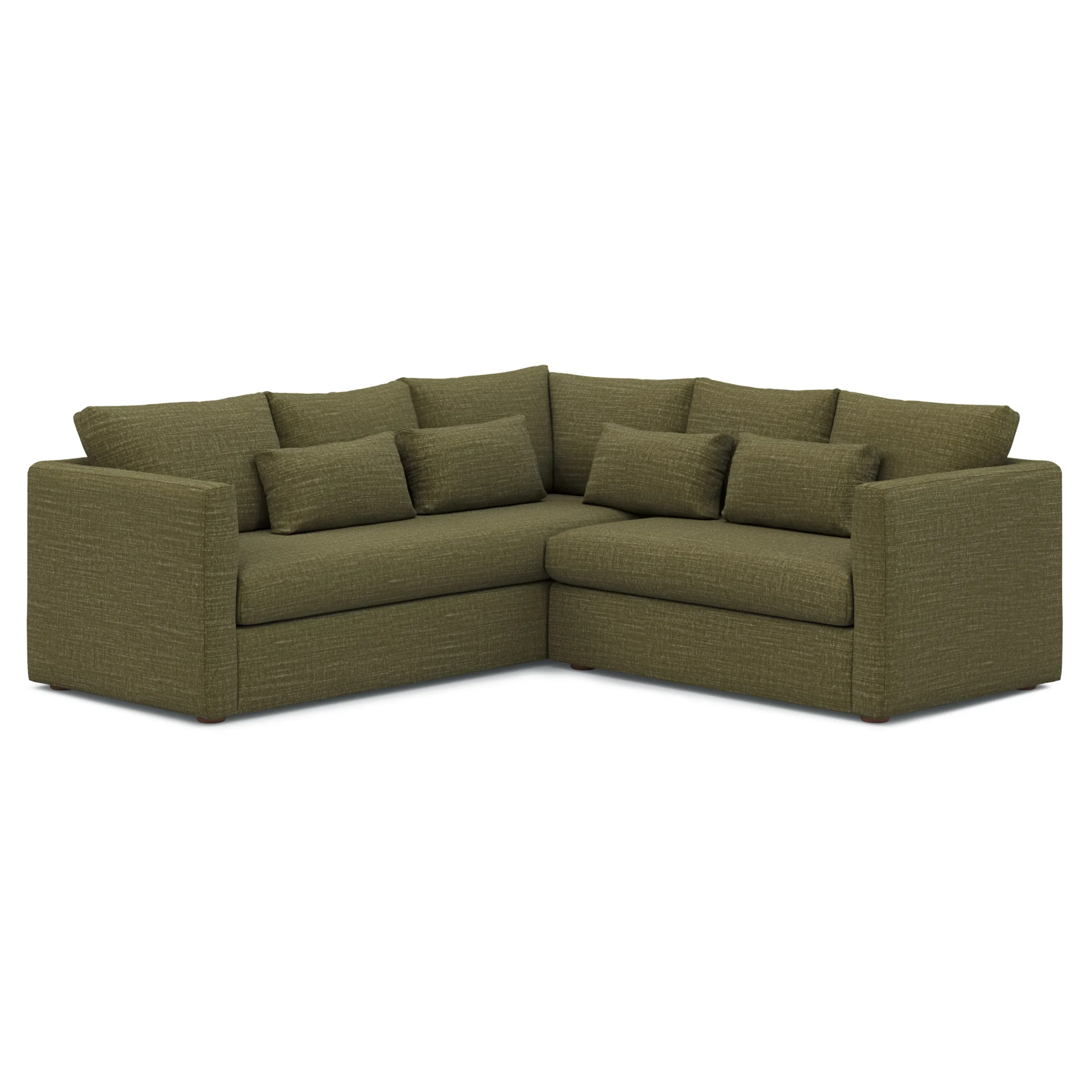 Marina 92_ Corner Sectional - Napa Moss - Image 2