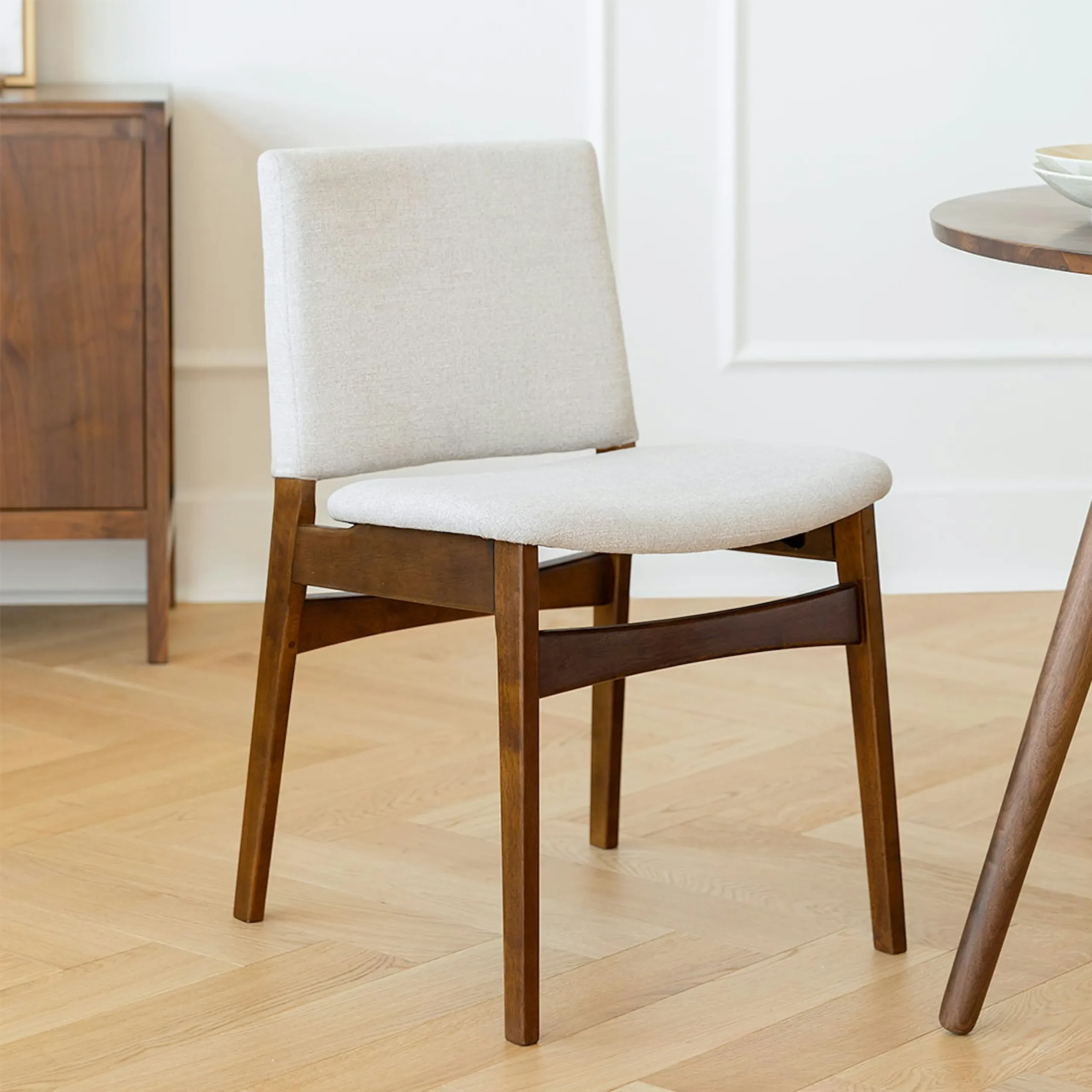 Nosh Dining Chair - Walnut and Chalk Gray - Image 2