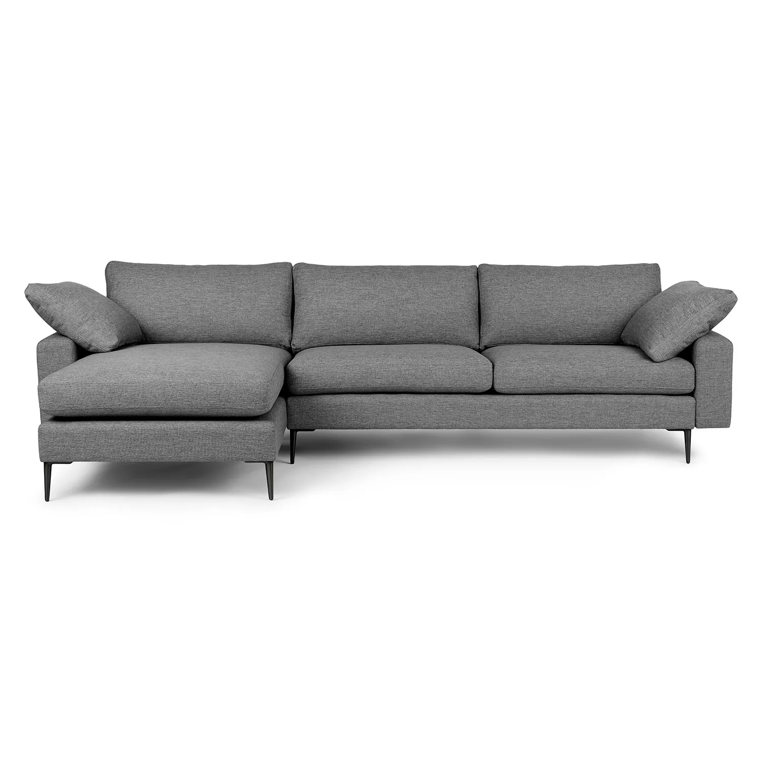 Nova 114_ Reversible Sectional - Gravel Gray - Image 2