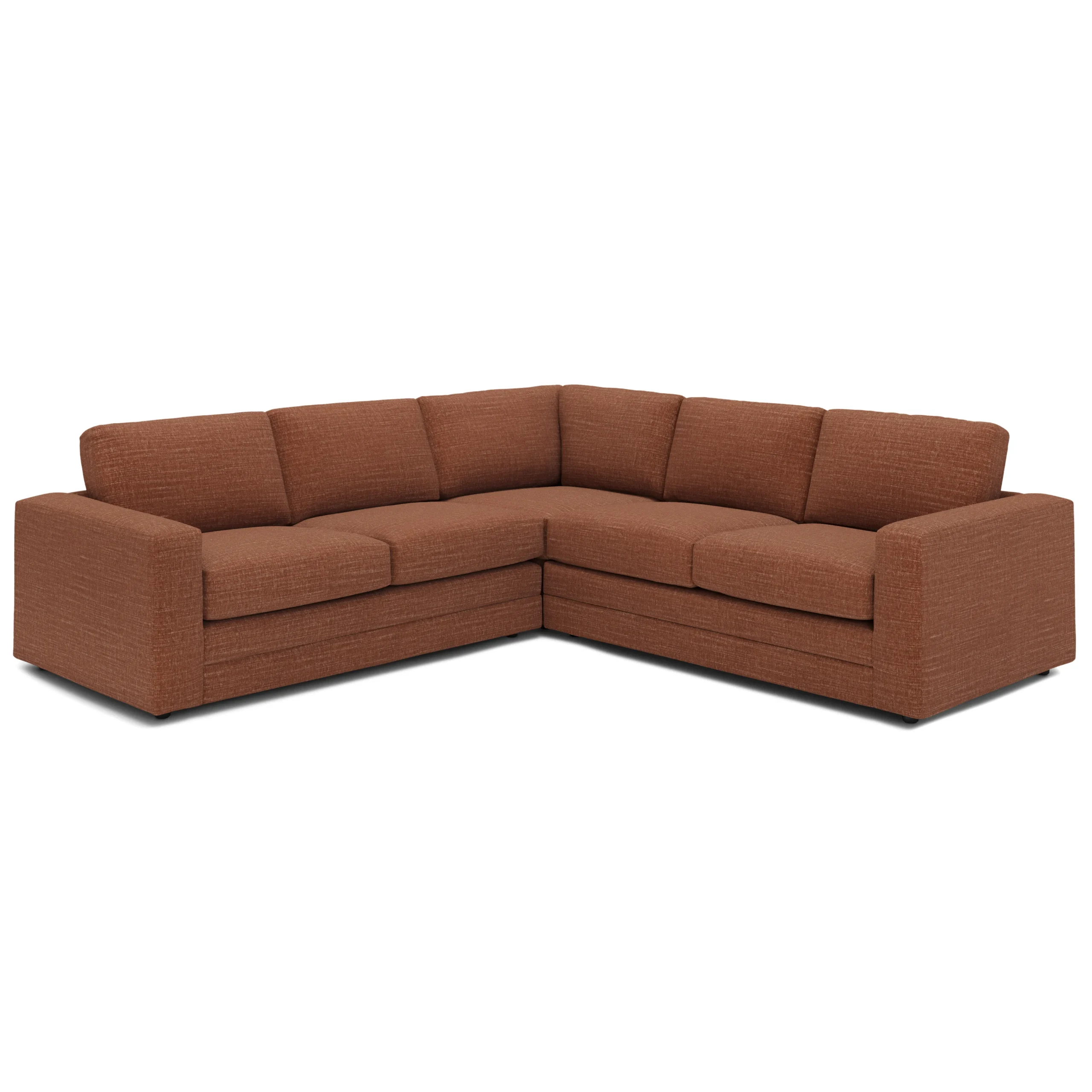 Riley 104_ Corner Sectional - Napa Rust - Image 2