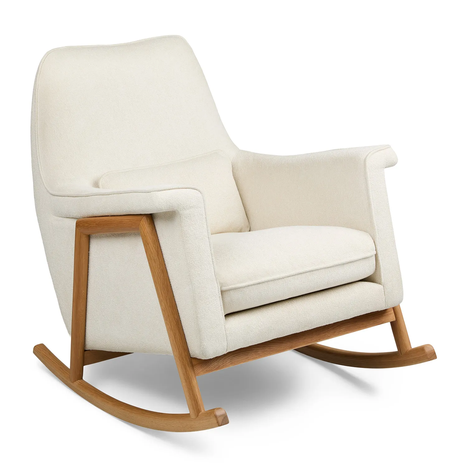 Munni 31_ Rocking Lounge Chair - Oleander White - Image 12