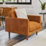 Nirvana 30_ Leather Lounge Chair - Dakota Tan