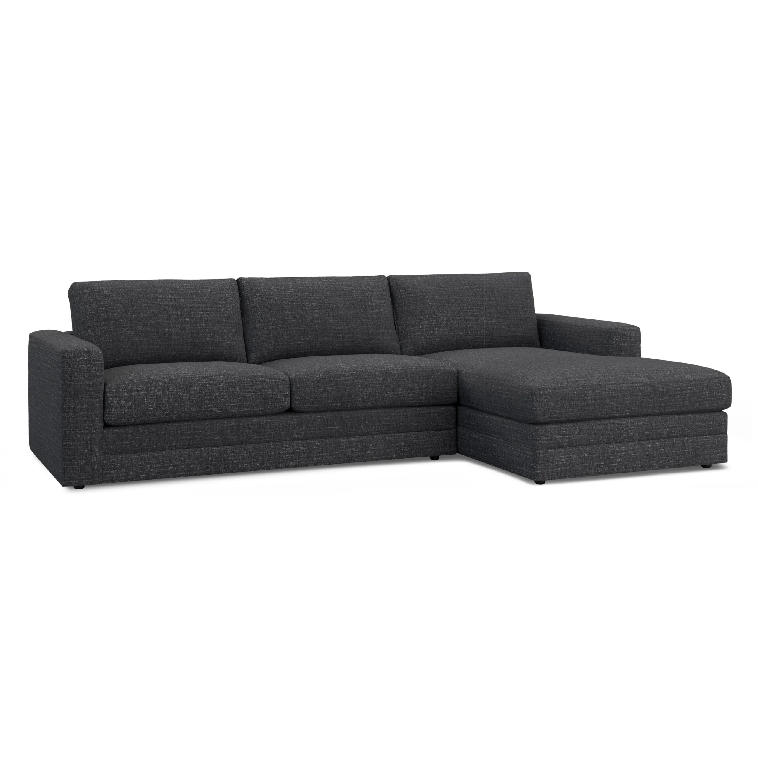 Riley 118.5_ Right Sectional - Napa Charcoal - Image 2