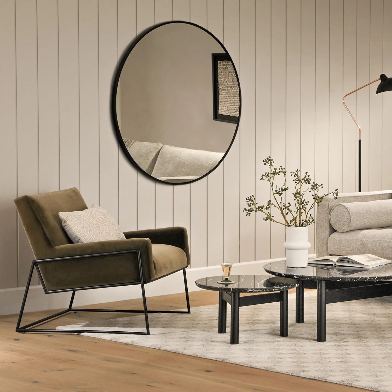 Regis 33_ Velvet Lounge Chair - Juniper Green - Image 8