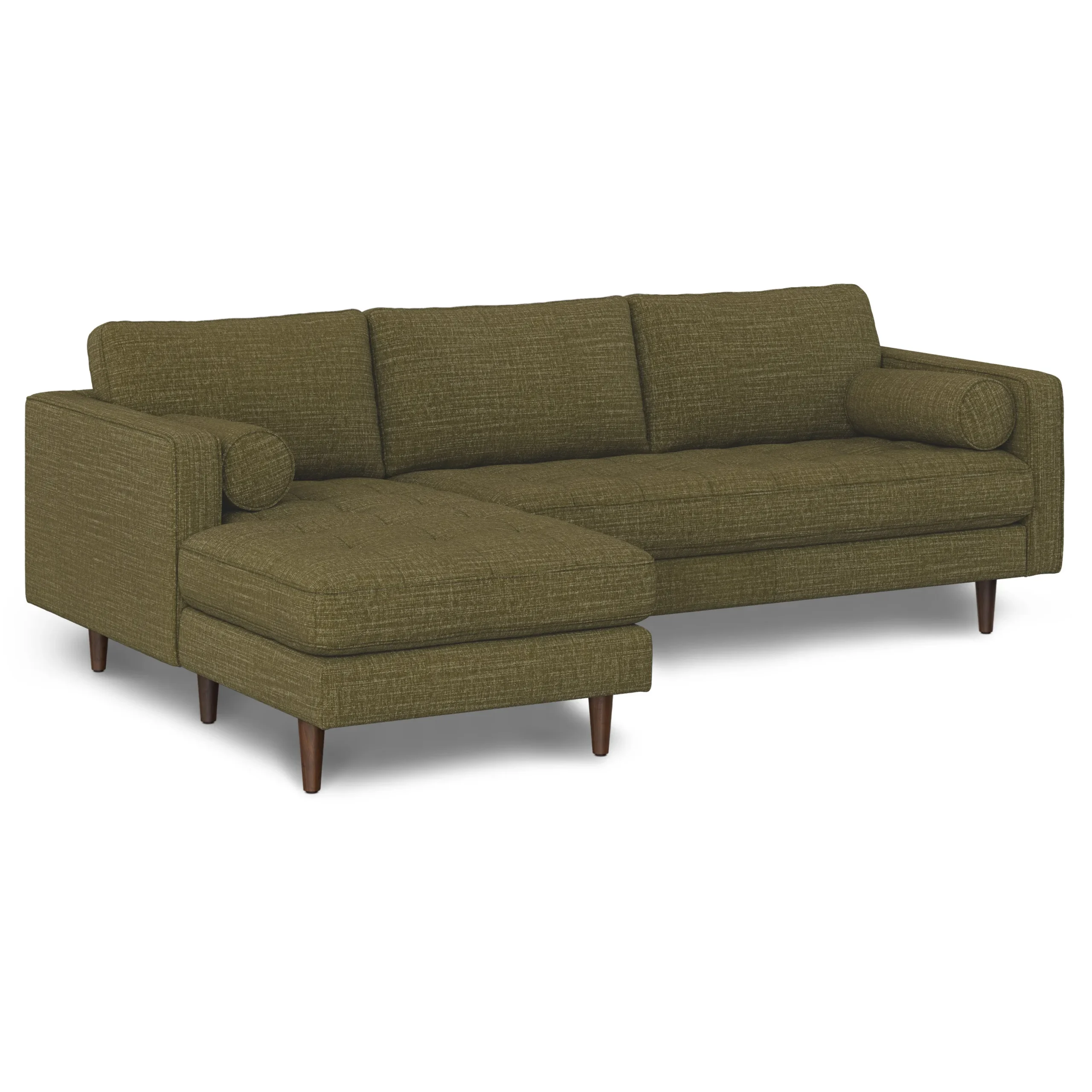 Sven 100_ Tufted Left Sectional - Napa Moss - Image 2