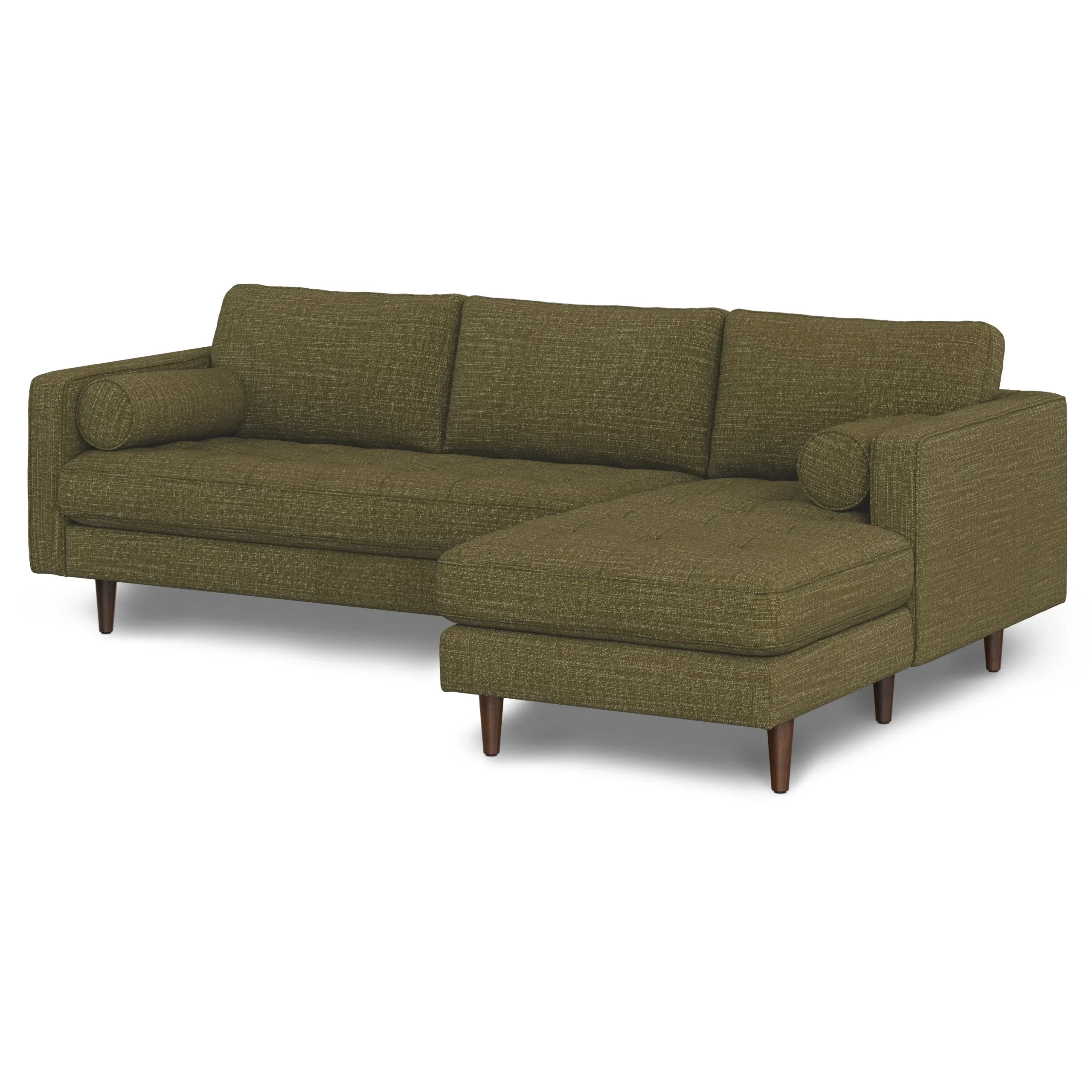 Sven 100_ Tufted Right Sectional - Napa Moss - Image 2