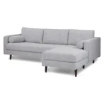 Sven 100_ Tufted Right Sectional - Stone Gray