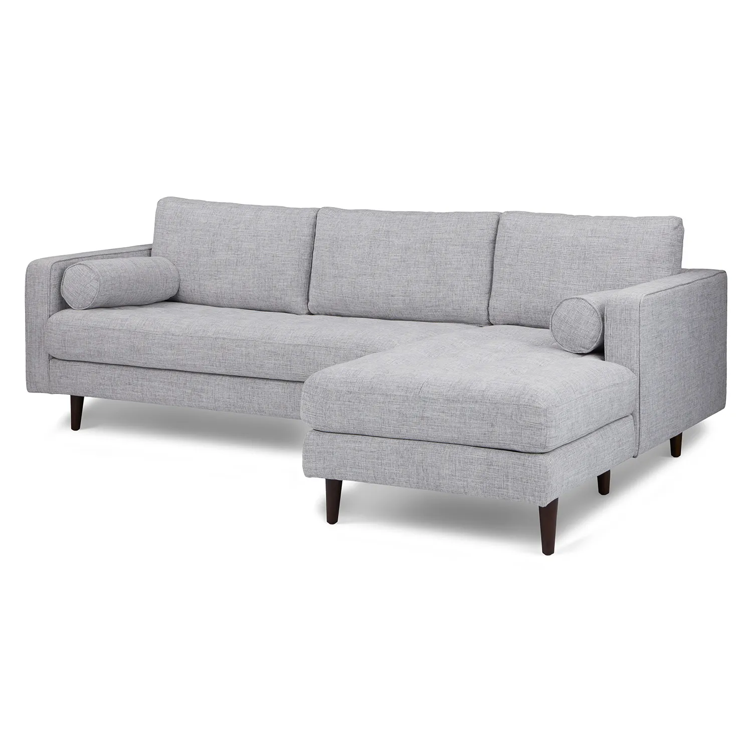 Sven 100_ Tufted Right Sectional - Stone Gray - Image 2