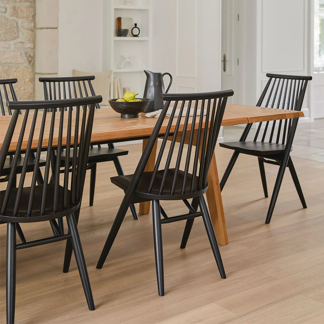 Dabo Dining Chair - Black - Image 3