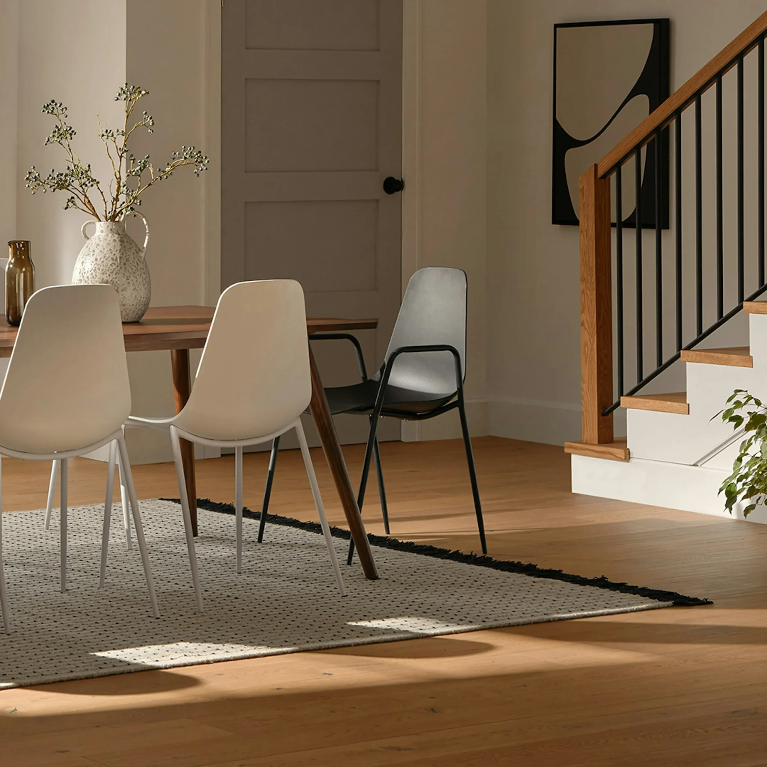 Seno 86.5_ Dining Table - Walnut - Image 4