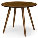 Seno 36_ Round Dining Table - Walnut