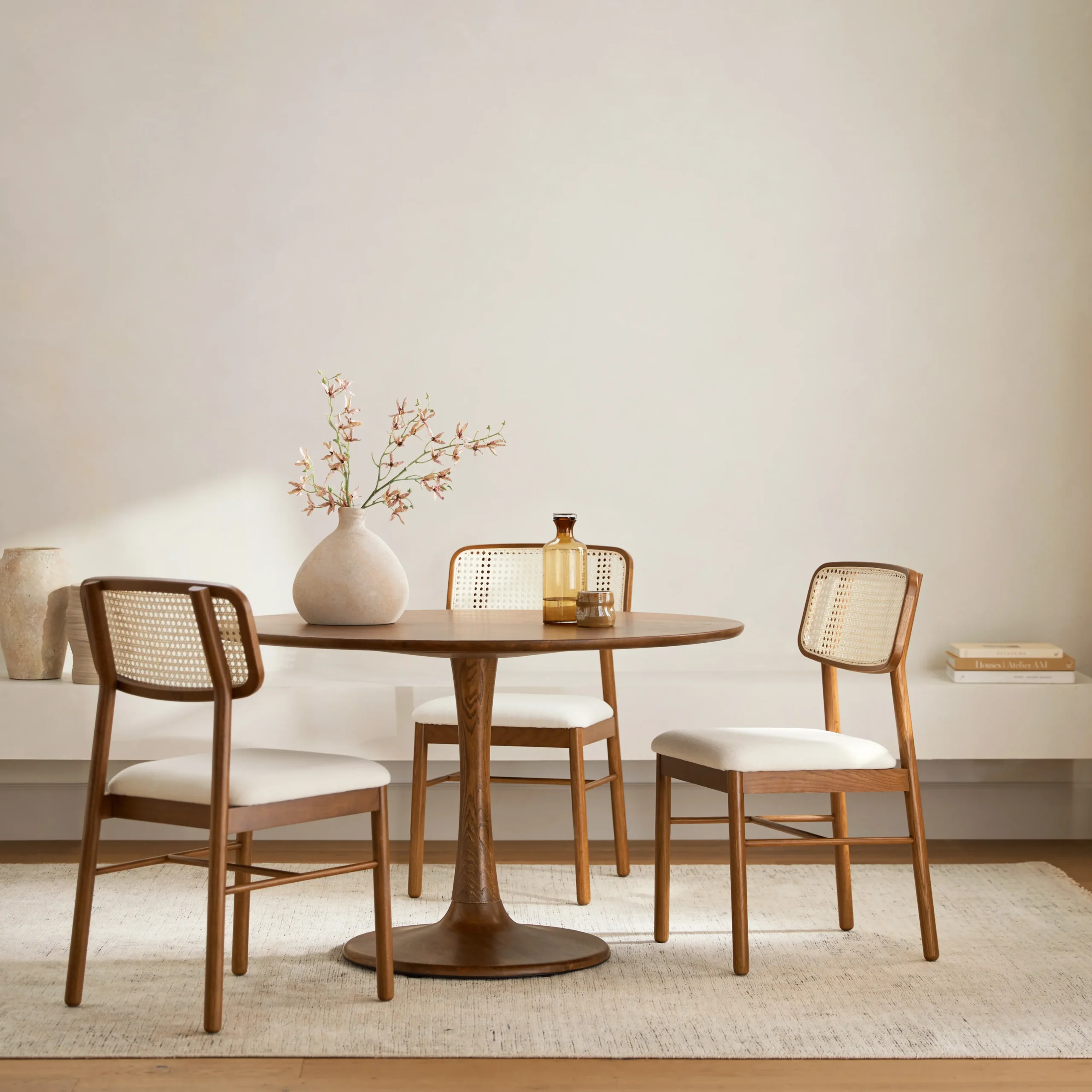 Hendrick 47.25_ Dining Table - Smoked Oak - Image 3