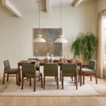 Heidi 62_ - 82.75_ Extendable Dining Table - Walnut