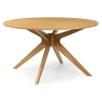 Conan 54_ Round Dining Table - Oak