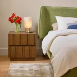 Marko 2-Drawer Nightstand - Smoked Oak