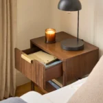 Liv 1-Drawer Nightstand - Walnut