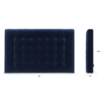 Sven Tufted Velvet Headboard