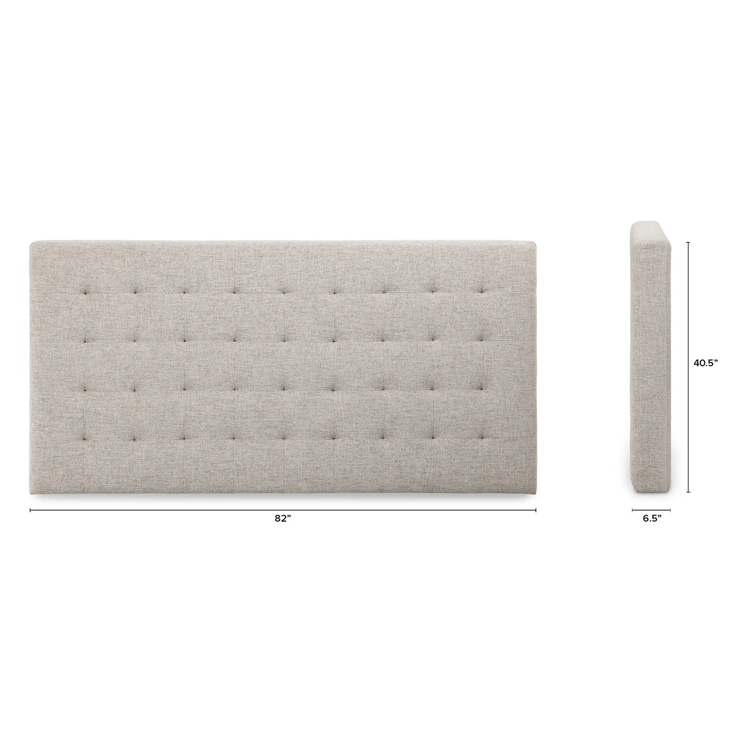 Sven King Tufted Headboard - Birch Ivory - Image 4