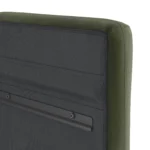 Noel Queen Tall Velvet Headboard - Hale Fir Green
